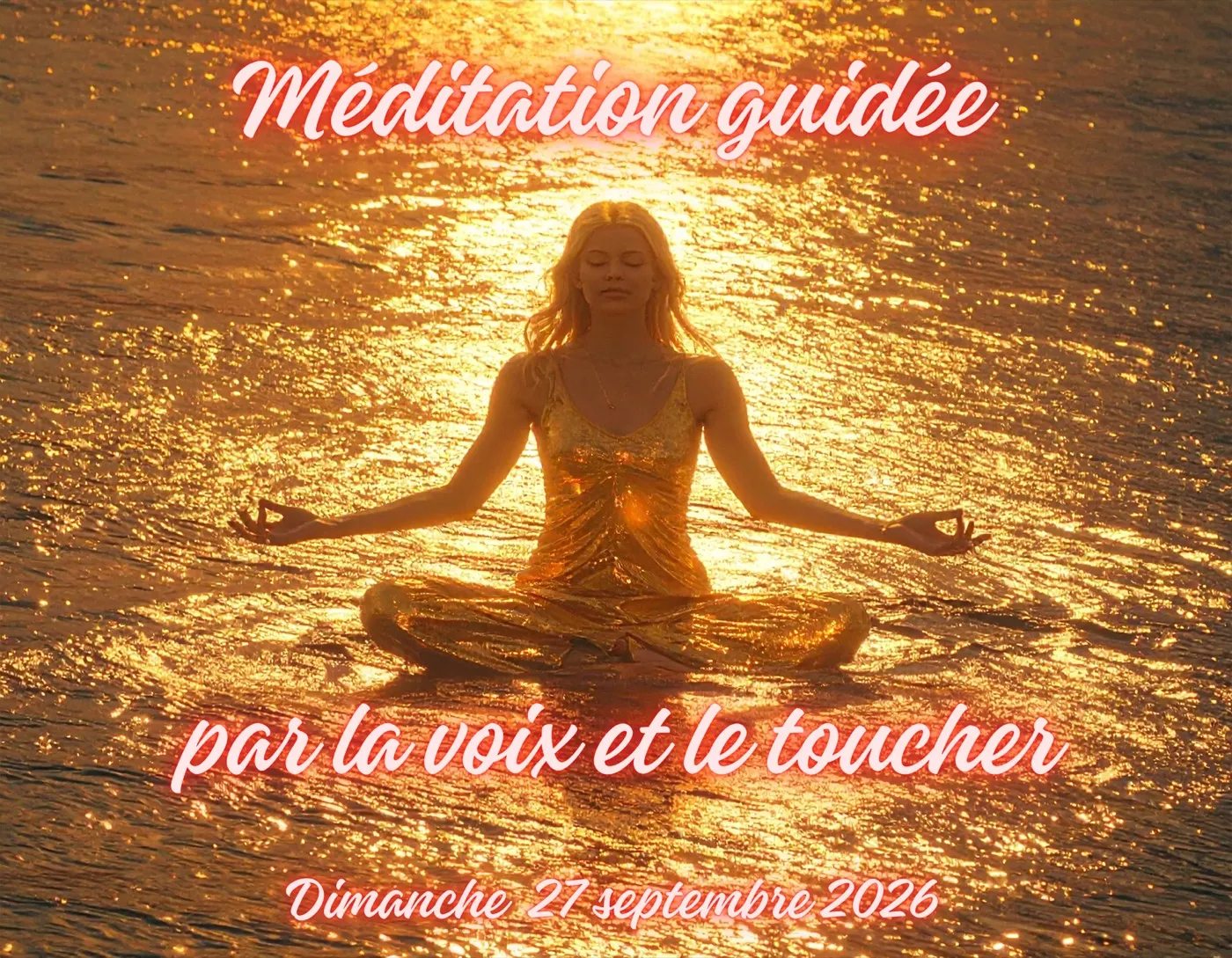 Méditation Guidée par la voix et le toucher