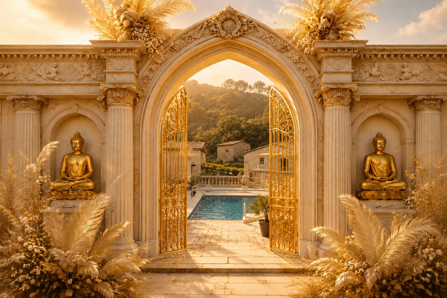 Les portes du Domaine Anaëlya