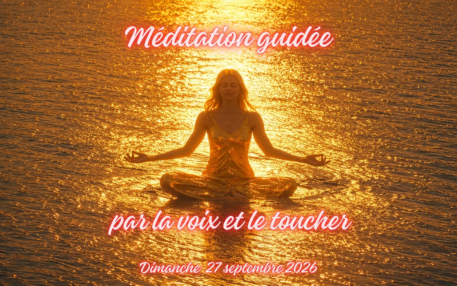 Méditation Guidée par la voix et le toucher
